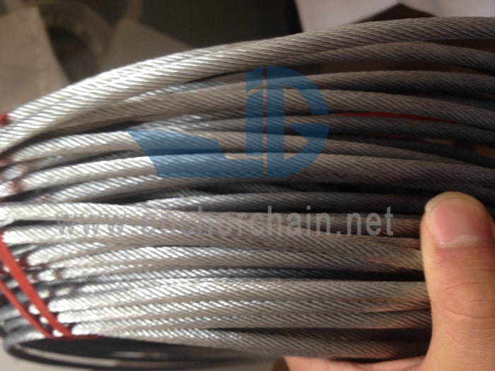 316 Hindi kinakalawang na Bakal na Wire Rope