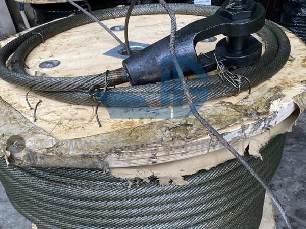 6X37WS+FC Steel Wire Rope Kategorya A