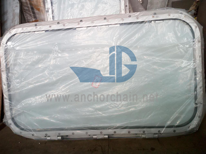 A60 Fireproof Rectangular Window Para sa Barko