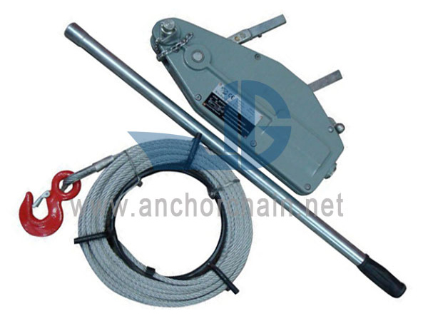 Aluminum Alloy Manual Lever Wire Rope Block