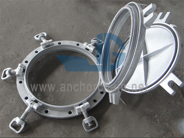 Aluminum Opening Side Scuttle na may Deadlight