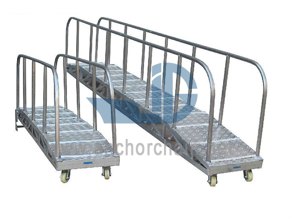Aluminum Wharf Ladder (Uri ng Bend)
