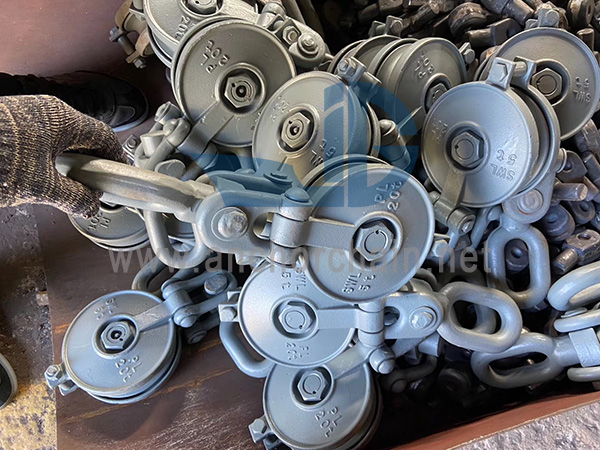 Bearded Opening Pulley Para sa Pagbubuklod