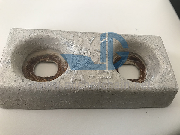 Uri ng Bolt Aluminum Alloy Anode
