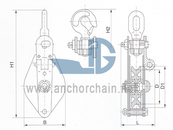 Cable Wire At Opening Pulley