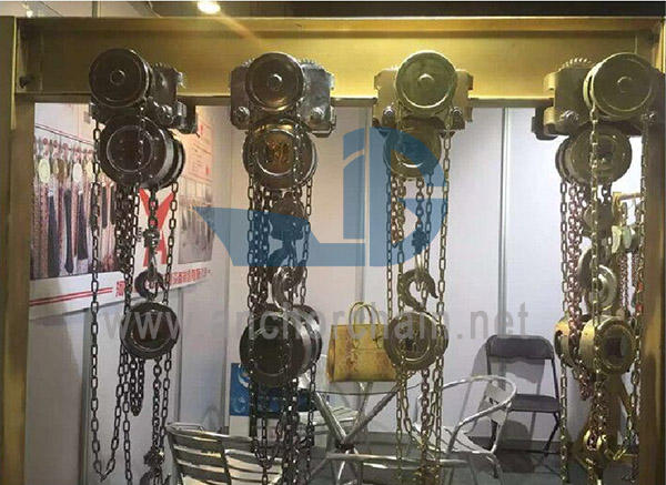 Pinagsamang Uri ng Pagsabog- Proof Chain Hoist