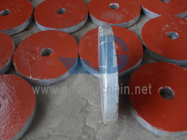 Uri ng Disc Aluminum Sacrificial Anode