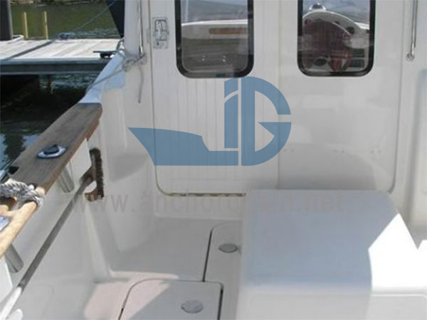 Double-Leaf Sliding Aluminum Door para sa Wheelhouse