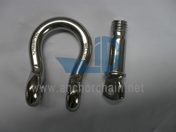 Uri ng European Malaking Bow Shackle