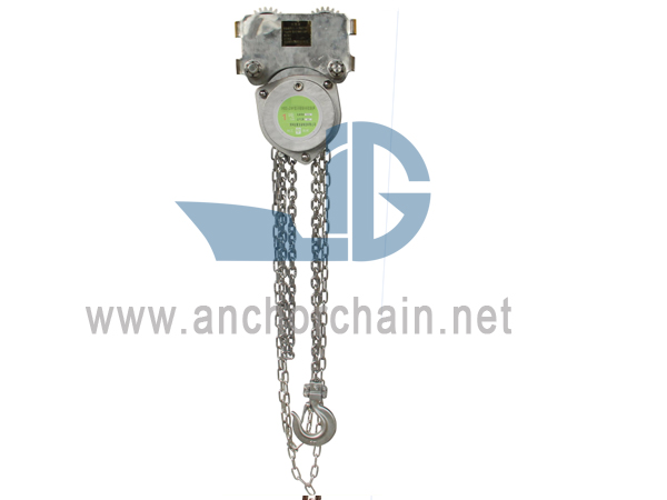 F Type Stainless Steel Chain Hoist(Mababang Headroom)