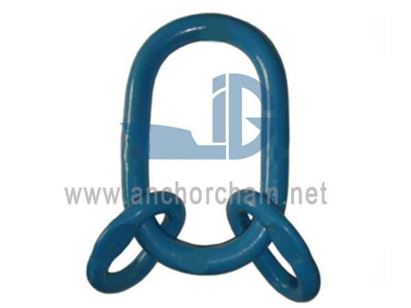 G100 Welded Master Link Assembly na may Flat