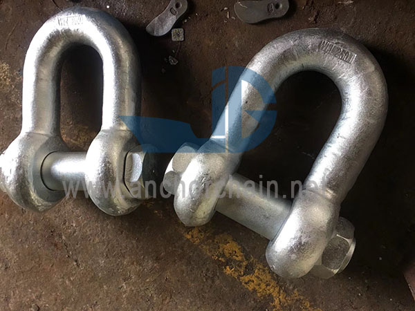G2150 Chain Shackle na may Safety Bolt Pin