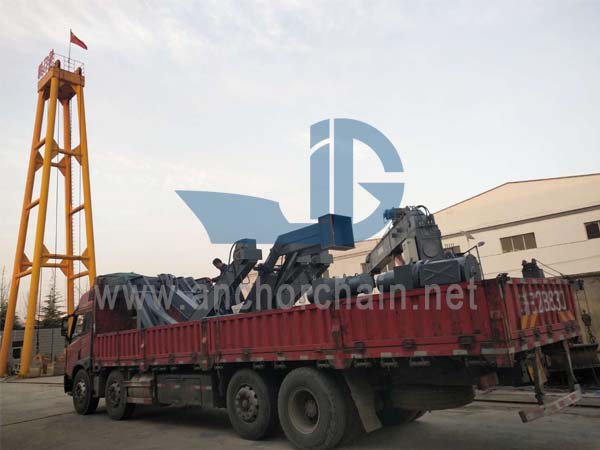 Gravity Inverted Arm Type Davit