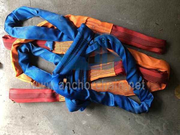 Mataas na Makunot Uri ng Mata Round Sling