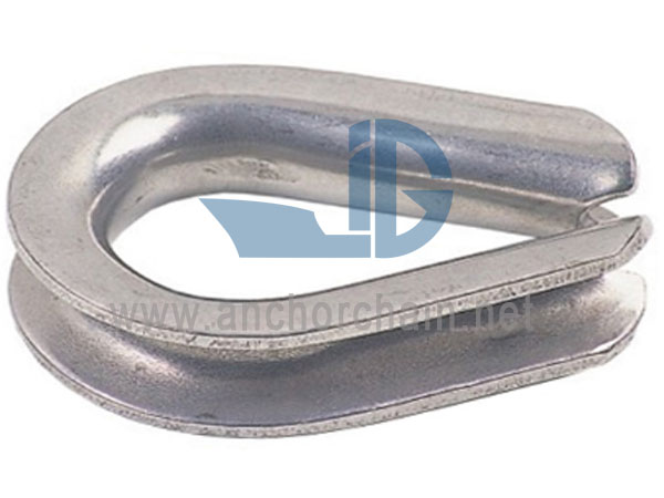 JIS B 2802 Thimble C Type Para sa Manila(Fiber) Rope