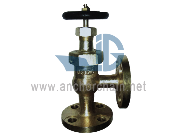JIS F 7347 Bronze 5K Anglee Valves (Uri ng Union Bonnet)