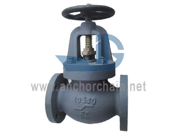 JIS F 7353 Cast Iron 10K Screw-Down Check Globe Valve