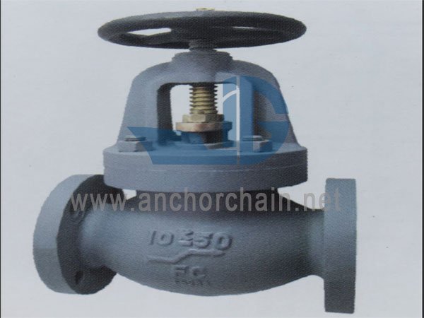 JIS F 7375 Cast Iron 10K Screw-Down Check Globe Valve