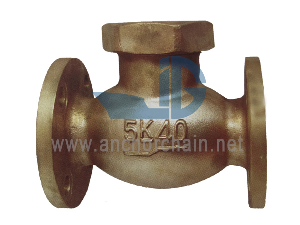 JIS F 7415 Bronze 5K Lift Check Globe Valves (Uri ng Union Bonnet)