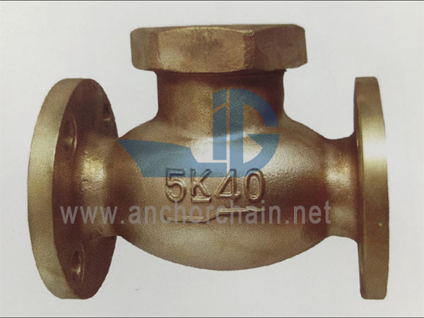 JIS F 7417 Bronze 16K Lift Check Globe Valves (Uri ng Union Bonnet)