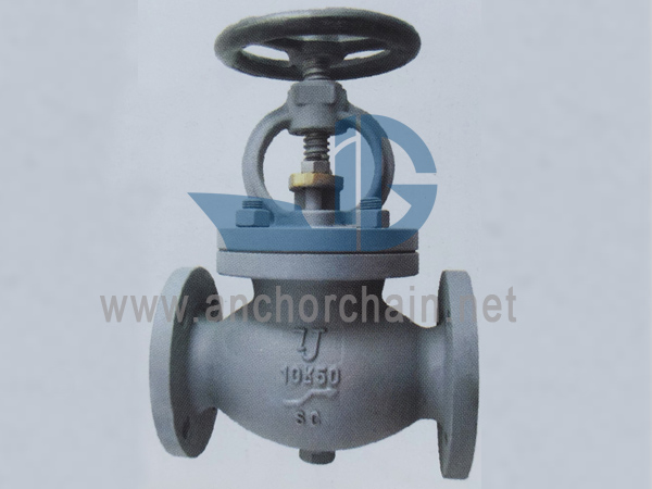 JIS F 7471 Cast Steel 10K Screw-Down Check Globe Valve