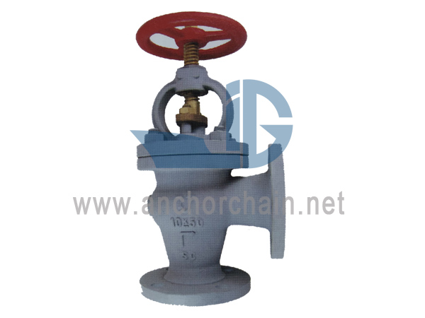 JIS F 7472 Cast Steel 10K Screw- Down Angle Valve