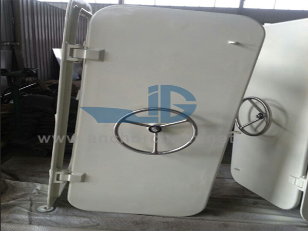 Marine Aluminum Quick Acting Weathertight Door na may Central Handwheel