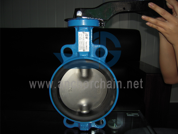 Marine Cast Steel Wafer Butterfly Valve JIS F7480 5K 10K 16K