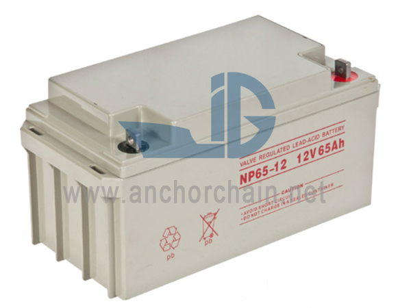 Marine diesel generator starter na baterya