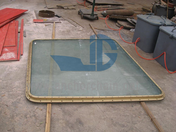 Marine Ordinary Copper Fixed Rectangular Window