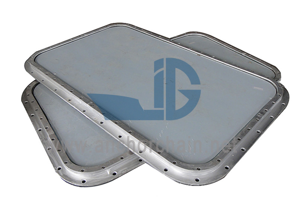 Marine Steel Fixed Rectangular Window para sa Wheelhouse