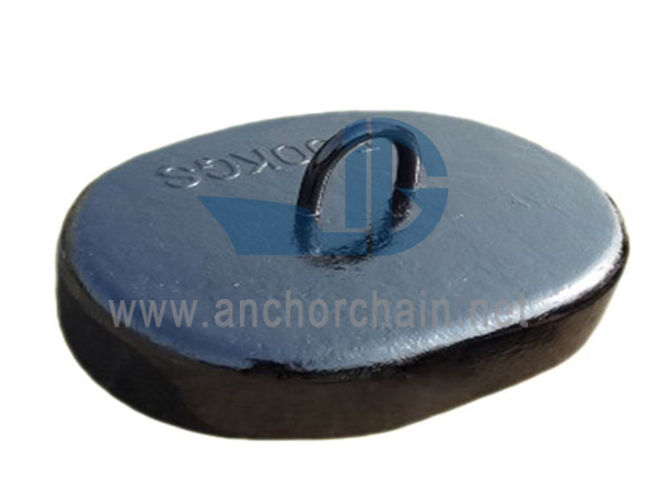 Oval Cast Iron Sinker