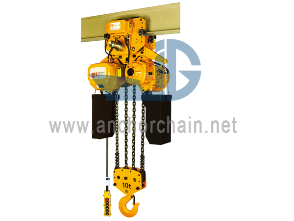 Patakbuhin ang Uri ng Electric Chain Hoist (10T)