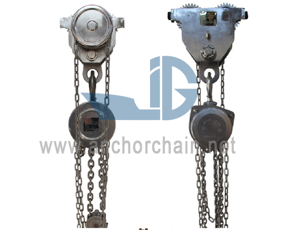 Hindi kinakalawang na asero Chain Hoist