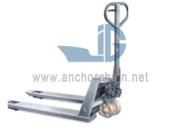Hindi kinakalawang na Steel Hand Pallet Truck