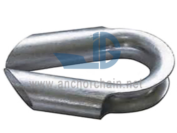 Hindi kinakalawang na asero Tube Wire Rope Thimble