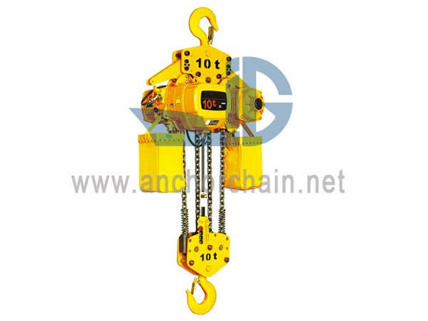 Nakatigil na Uri ng Electric Chain Hoist