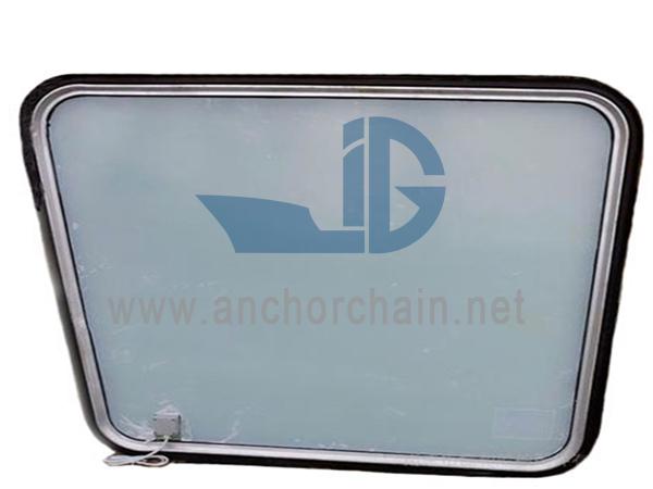 Steel Fixed Rectangular Window para sa Wheelhouse na may Electrically Heating Glass
