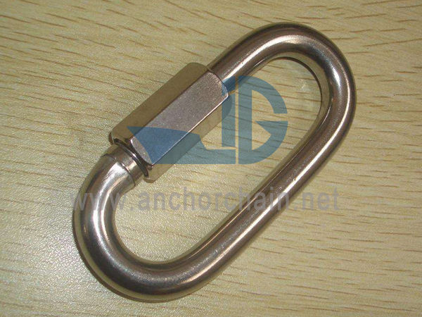 Straight snap Hook na may Safety Screw