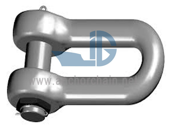 Uri ng D14 End Joining Shackle na may Round Pin