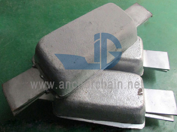 Welding Type Zinc Anode para sa Ship Hull