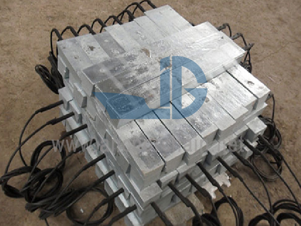 Zinc Anode para sa Buried Pipeline